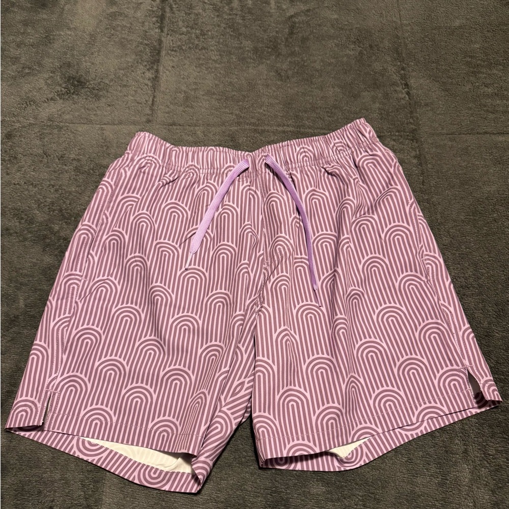 Bearbottom Lavender Deco Men’s Swim Short